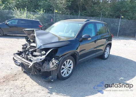 2018 Volkswagen Tiguan Limited из США, поврежденный, VIN WVGBV7AX3JK002180